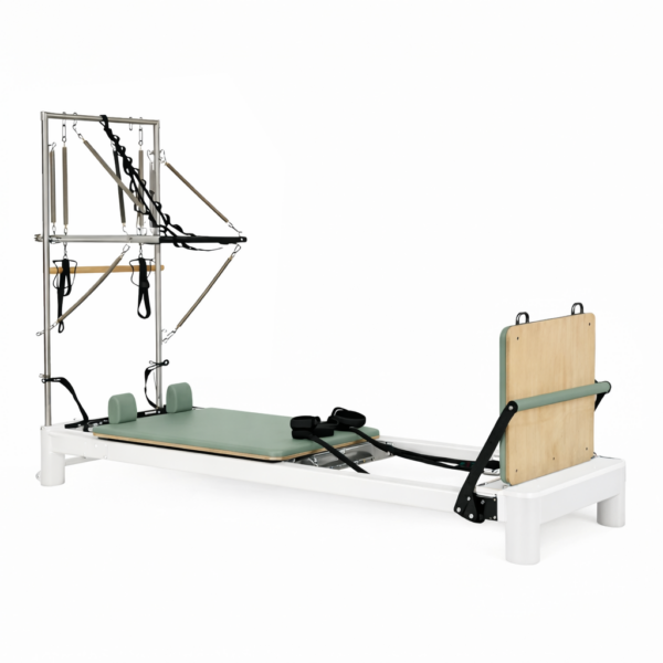 Reformer Pilates Demi-Tour en Aluminium – Usage Maison & Studio | Signature