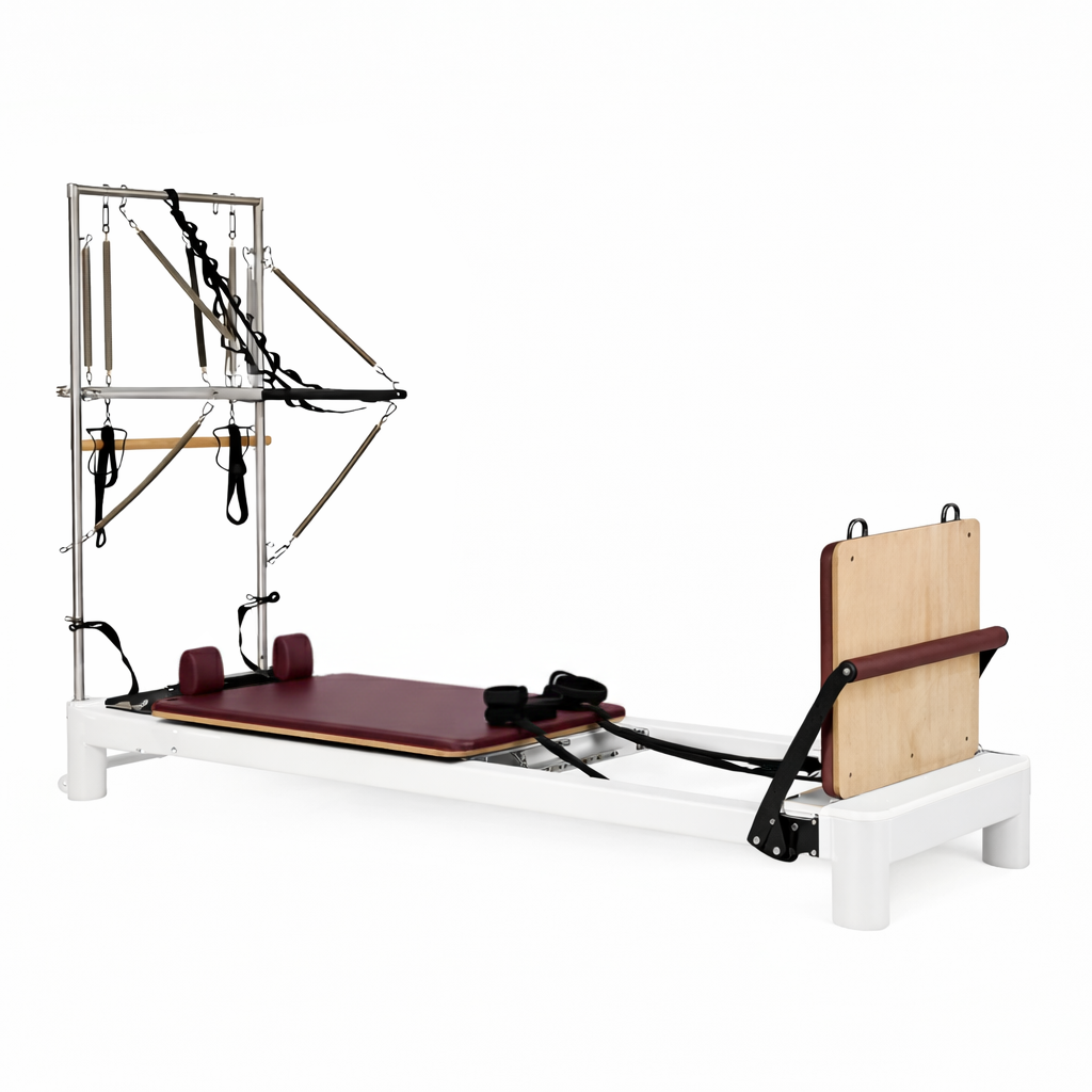 Reformer Pilates Demi-Tour en Aluminium – Usage Maison & Studio | Signature – Image 20