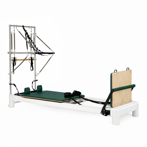 Reformer Pilates Demi-Tour en Aluminium – Usage Maison & Studio | Signature