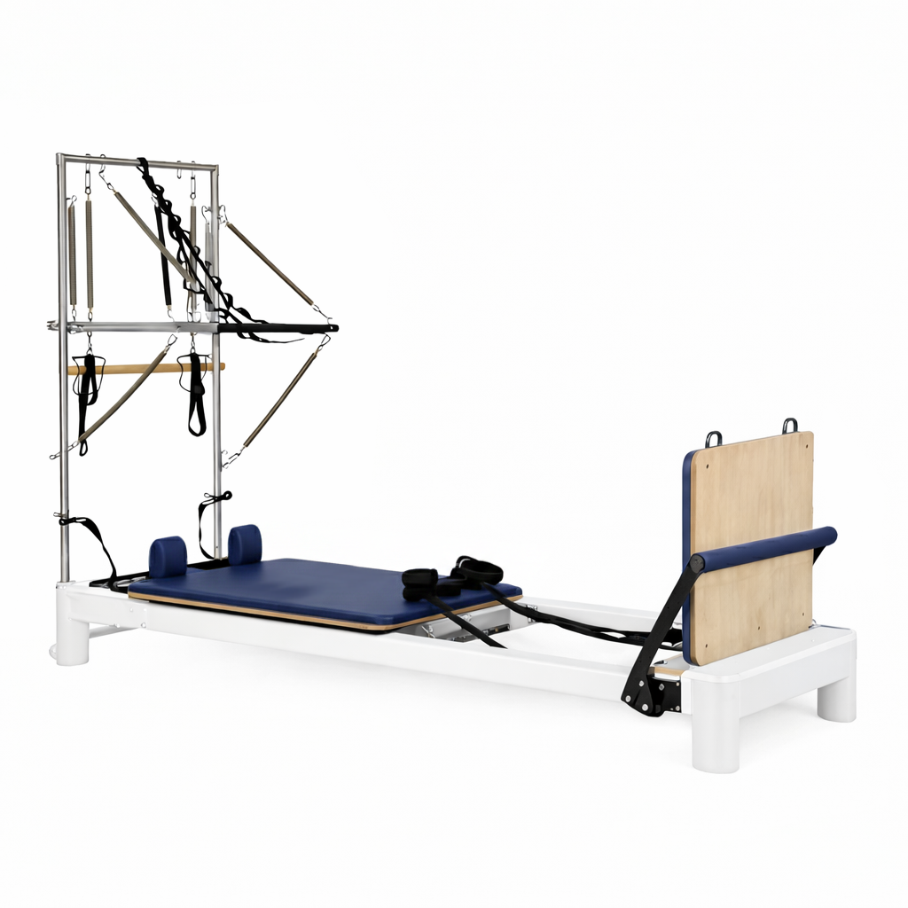 Reformer Pilates Demi-Tour en Aluminium – Usage Maison & Studio | Signature – Image 22