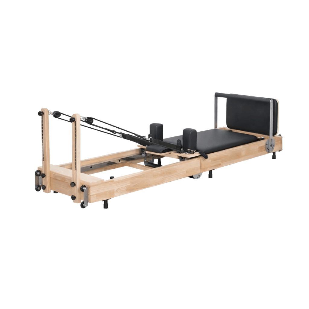 Reformer Pilates Pliable en Bois d'érable – Usage Maison & Studio | Signature