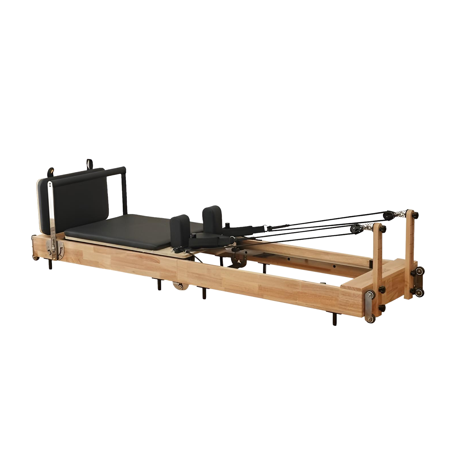 Reformer Pilates Pliable en Bois de Chêne – Usage Maison & Studio | Harmonia