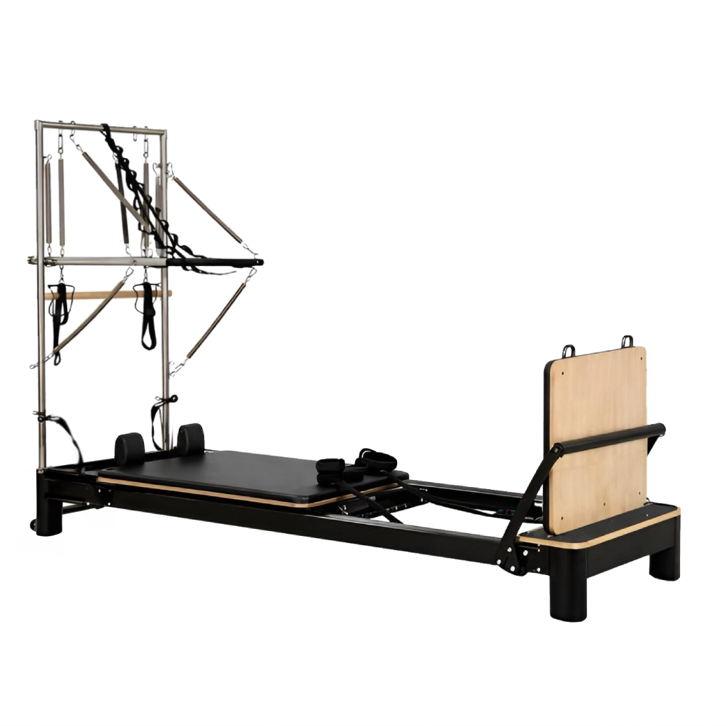 Reformer Pilates Demi-Tour en Aluminium – Usage Maison & Studio | Signature